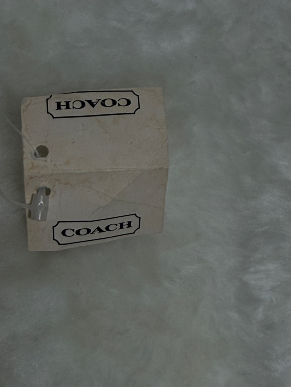Coach Cream Pouch - Picture 5 of 8